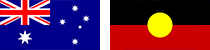 australian aboriginal flag