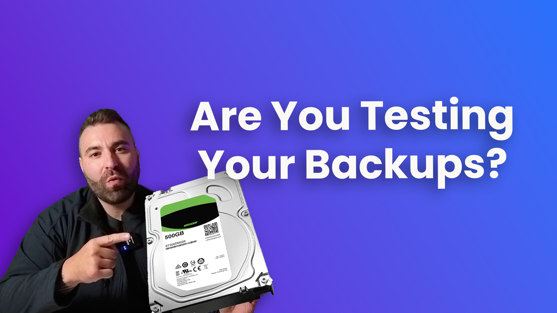 test your backups