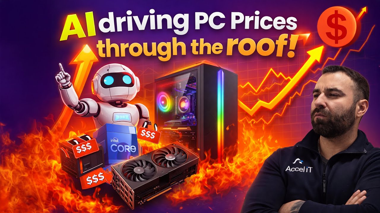 Managed IT Support Services 14 Video Thumbnail: Why PC Prices Are Exploding Because of AI